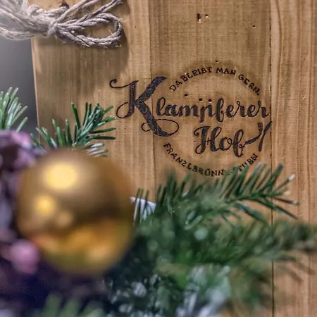 Farm stay Klampfererhof