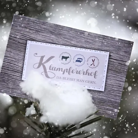 Klampfererhof Farm stay Saalfelden