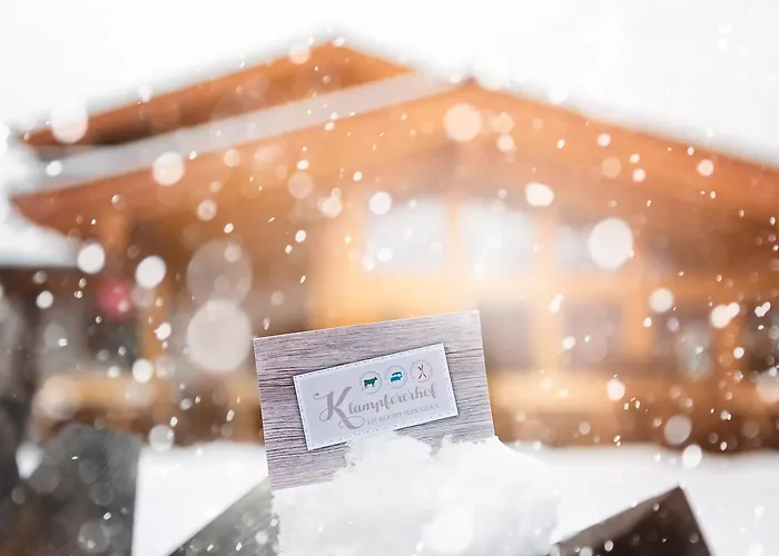 Klampfererhof Çiftlik konaklama